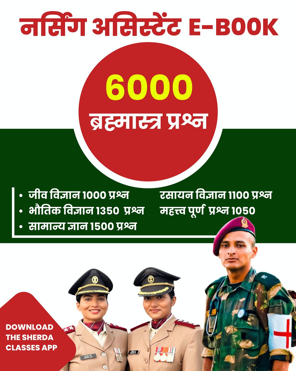 नर्सिंग असिस्टेंट 6000 ब्रह्मास्त्र प्रश्न